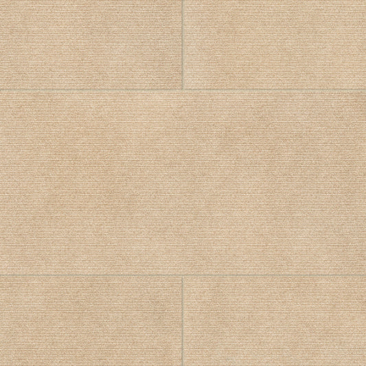 Artistic Tile Terre Sand Tile Raked Porcelain 24" x 48"
