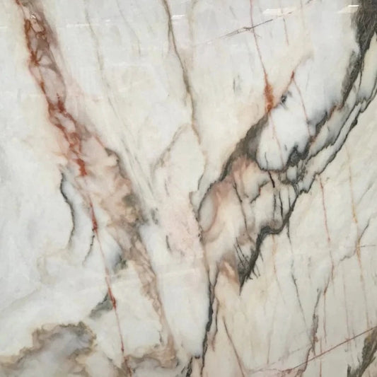 Paonazzo Rouge Marble Slab 3/4" Polished Stone