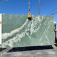 Persian Green quartzite slab polished finish with vibrant green color, available at Los Angeles slab yard