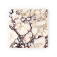 Marble veining pattern with white and burgundy colors on a white background