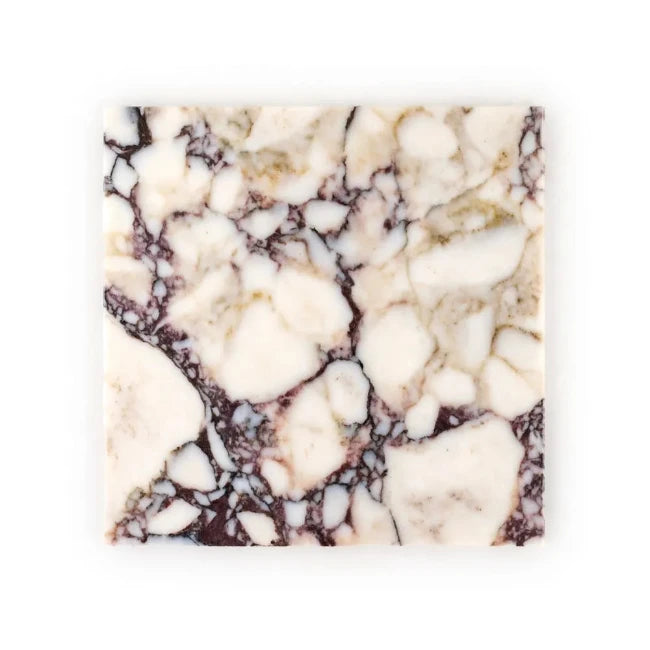 Marble veining pattern with white and burgundy colors on a white background
