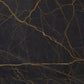 Details of Port Laurent Marble slab with bold gold and copper veining