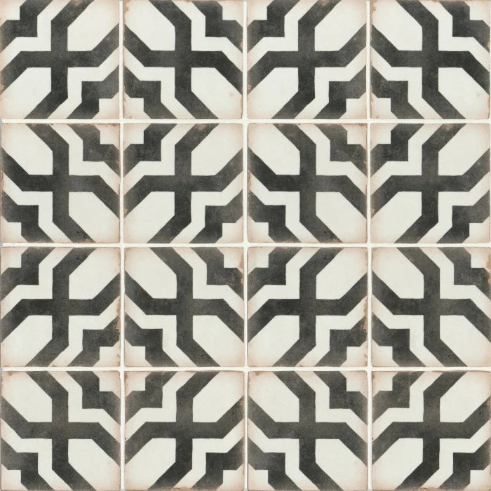 Portofino Deco C Matte Ceramic Tile 5" x 5"