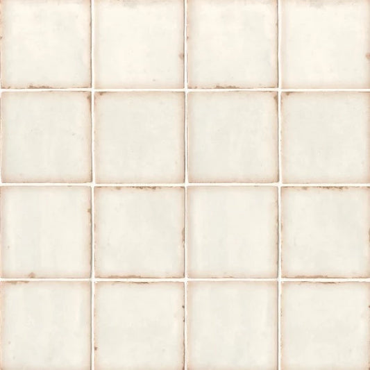 Portofino Blanco Matte Ceramic Tile 5" x 5"