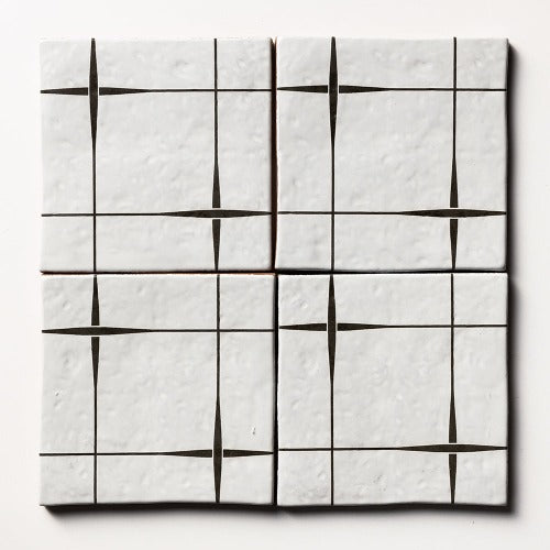 Provence Ceramic Tile Deco PZA-6 6" x 6"