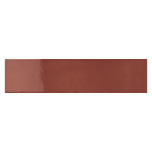 Discovery Subway Ceramic Tile in Sienna 2" x 10"