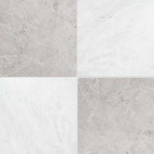 Stone Checker Pattern Checkerboard Tile – Marble and Tile USA