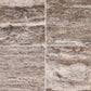 Details of silver travertine tile
