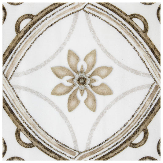 Soren in Sandstone Marble Tile 6" x 6"