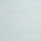 Baby Blue Glossy Subway Ceramic Tile 3" x 9"