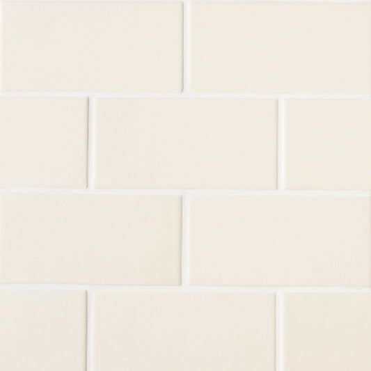Chiffon Matte Subway Ceramic Tile 3" x 6"