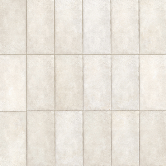 Teramo Glazed Porcelain Field Tile Matte in Avorio 10" x 20"