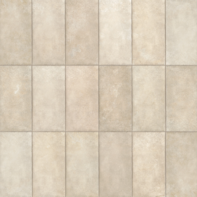 Teramo Glazed Porcelain Field Tile Matte in Sabbia 10" x 20"