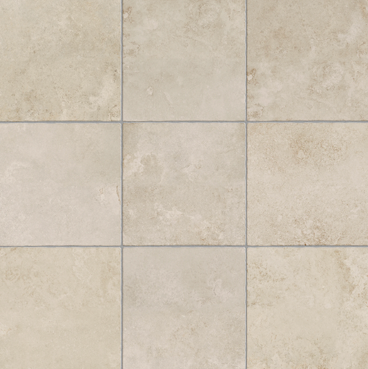 Teramo Glazed Porcelain Field Tile Matte in Sabbia 20" x 20"