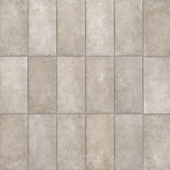 Teramo Glazed Porcelain Field Tile Matte in Tortora 10" x 20"