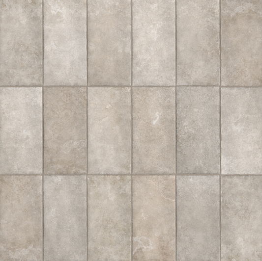 Teramo Glazed Porcelain Field Tile Matte in Tortora 10" x 20"