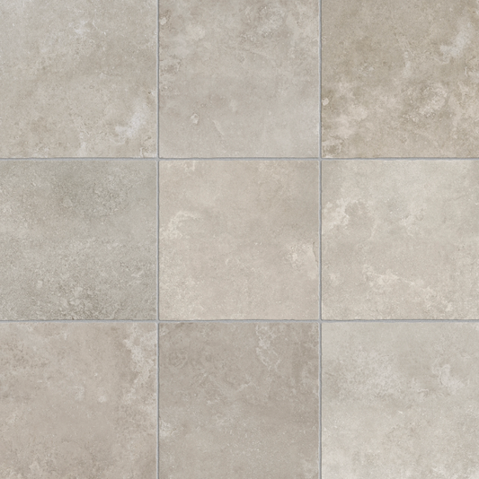 Teramo Glazed Porcelain Field Tile Matte in Tortora 20" x 20"