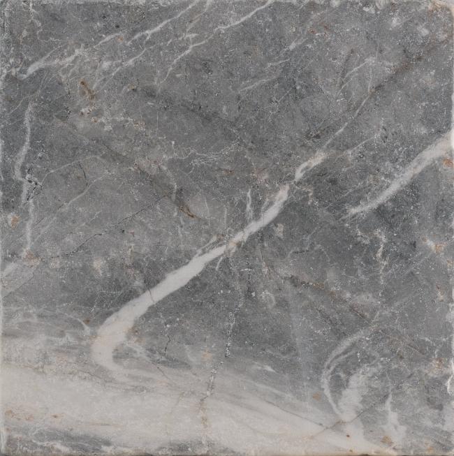 Artistic Tile Mountain Mist Grey Marble Tile Tumbled 8" x 8" Stone