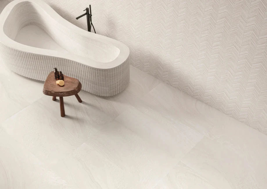 Artistic Tile Canyonland White Tile Matte Porcelain 24" x 48"