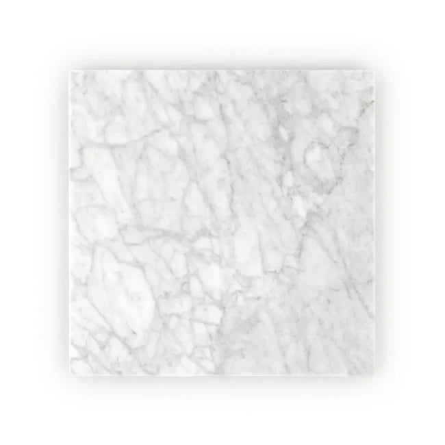 Grey and white marble pattern on a white background