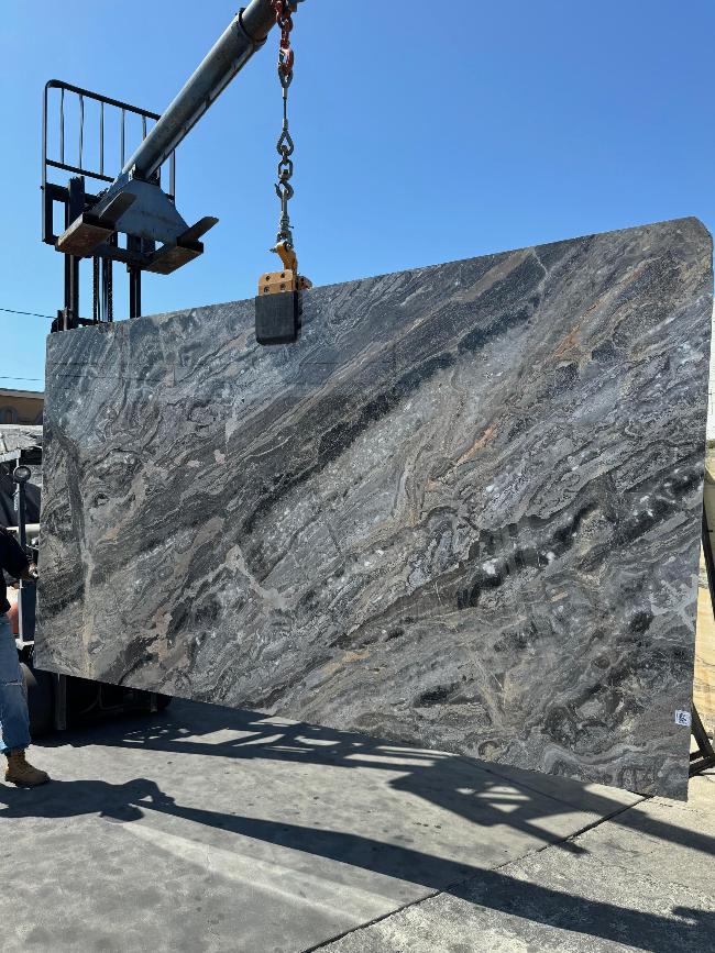 Venezia Grey Marble in Los Angeles Stone Yard