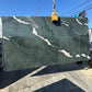 Verde Alpino Quartzite in Los Angeles Slab Yard