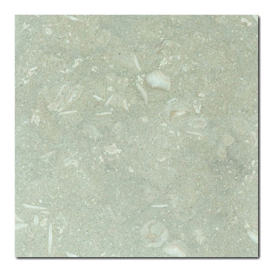 Verde Rustico Limestone Field Tile 18" x 18" x 1/2" Polished