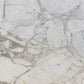 Details of white marble with green and gold veining