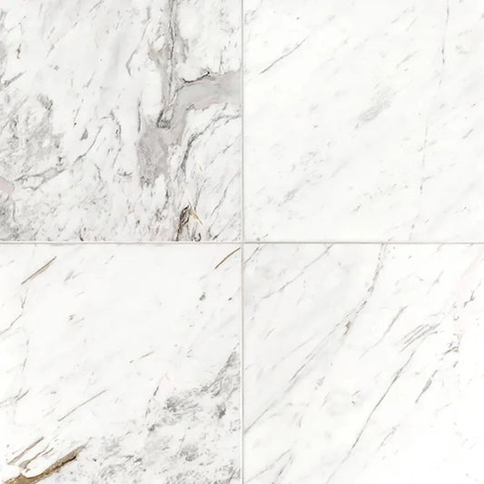 Fairbourne in Volakas Marble Tile 12" x 12"