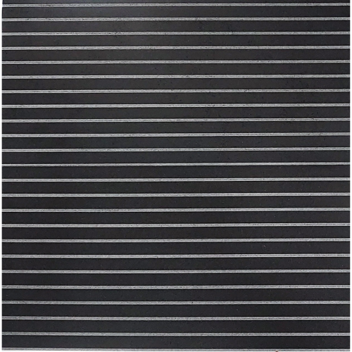 Basalt Polished & Wired Black Field Tile 12" x 24"