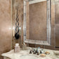 Artistic Tile Charleston Mirror Hand Silvered Tile 9" x 18"