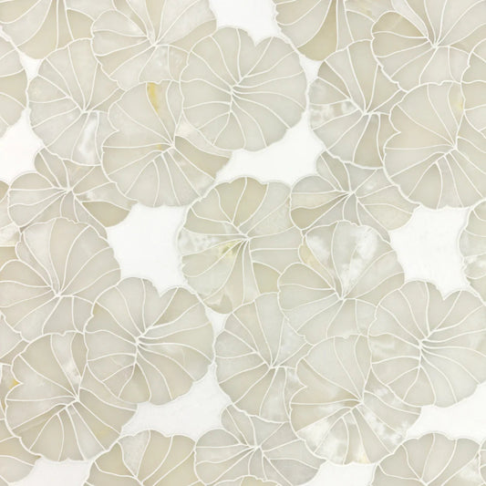 Artistic Tile Walden Bianco Select Waterjet Mosaic