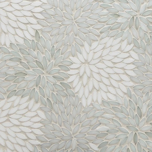 Artistic Tile Estrella Be Bop White Mosaic