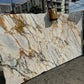 Calacatta Alba Dorato Polished Marble Slab