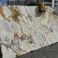 Calacatta Alba Dorato Polished Marble Slab