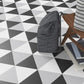 Forma Triangle Grey Floor Tile