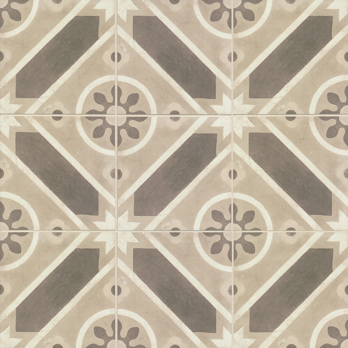 Mission II Alamo Matte Porcelain Decorative Tile 8" x 8"