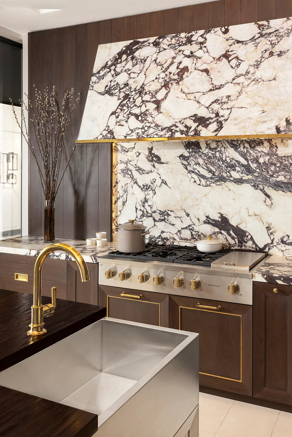 Artistic Tile Calacatta Viola Marble Slab 3/4
