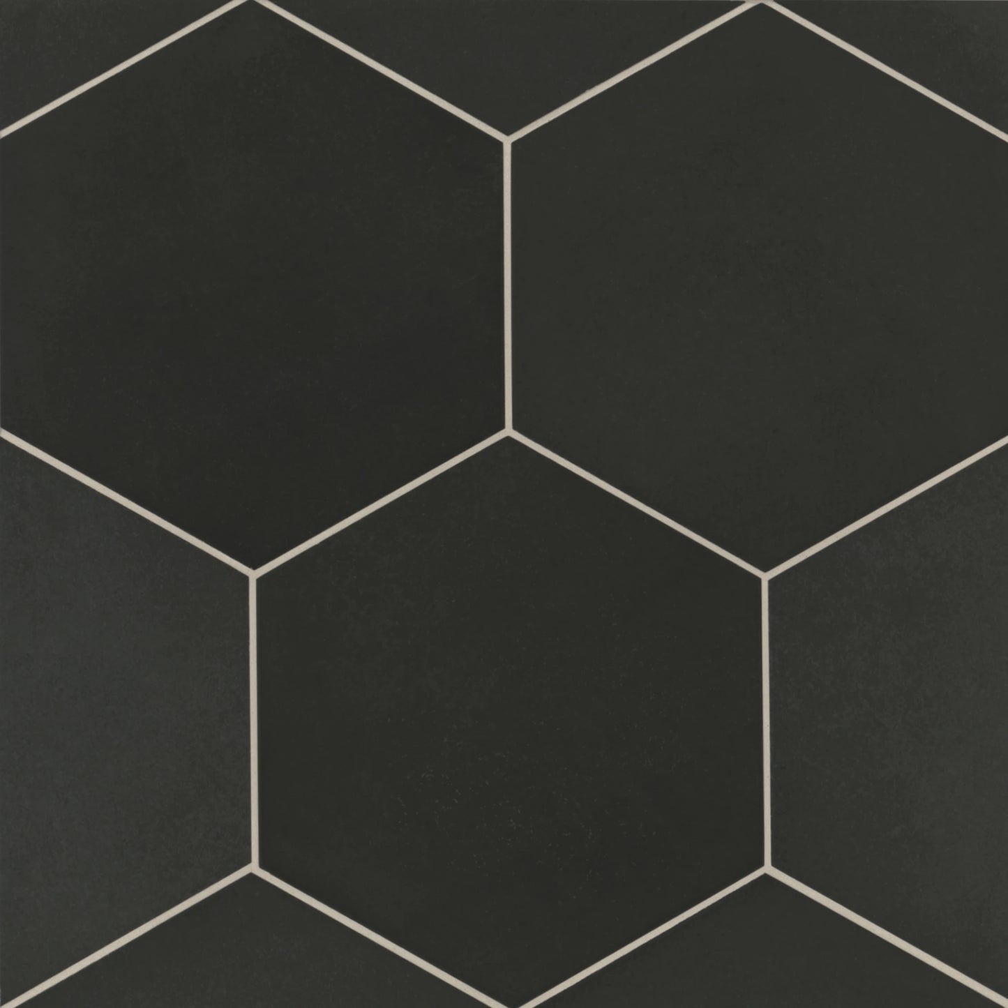 Hexagon Matte Porcelain Floor Tile 10" x 10"