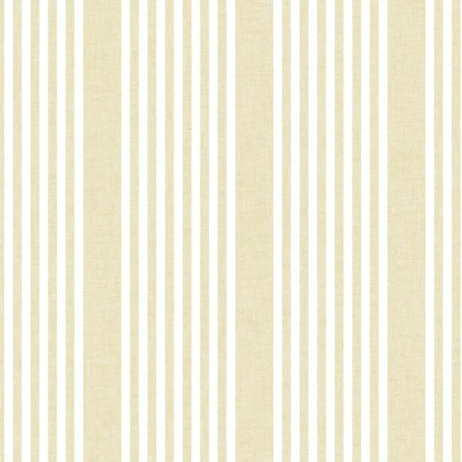 French Linen Stripe Wallpaper