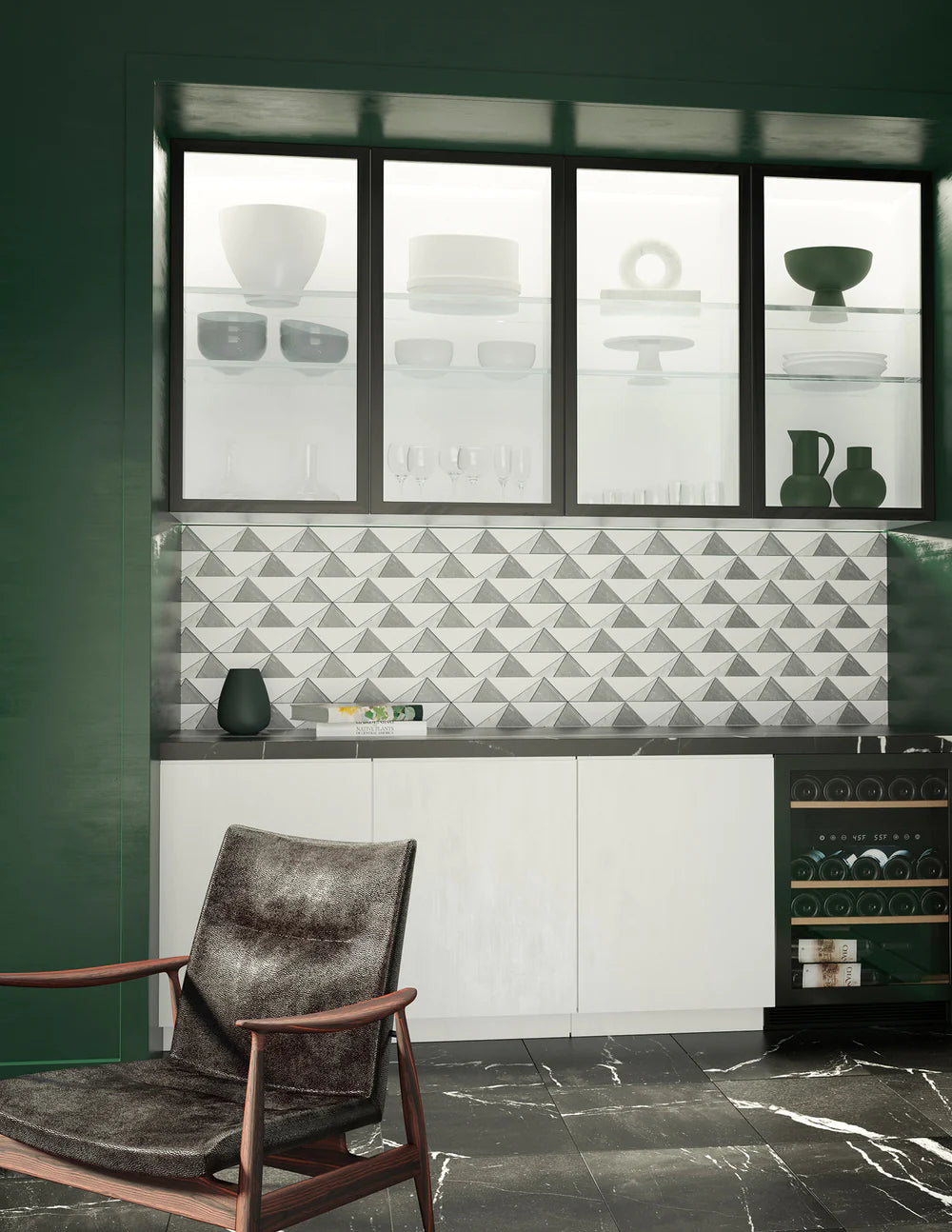 Artistic Tile Sail Mosaic Stone
