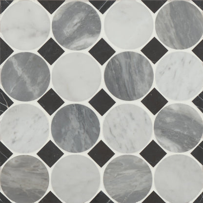 Modmo Exton Honed Marble Mosaic Tile