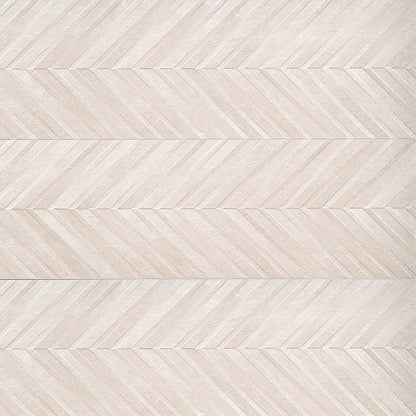 Stone Chevrons Textured Ceramic Wall Tile 16" x 47"