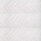 Stone Chevrons Textured Ceramic Wall Tile 16" x 47"