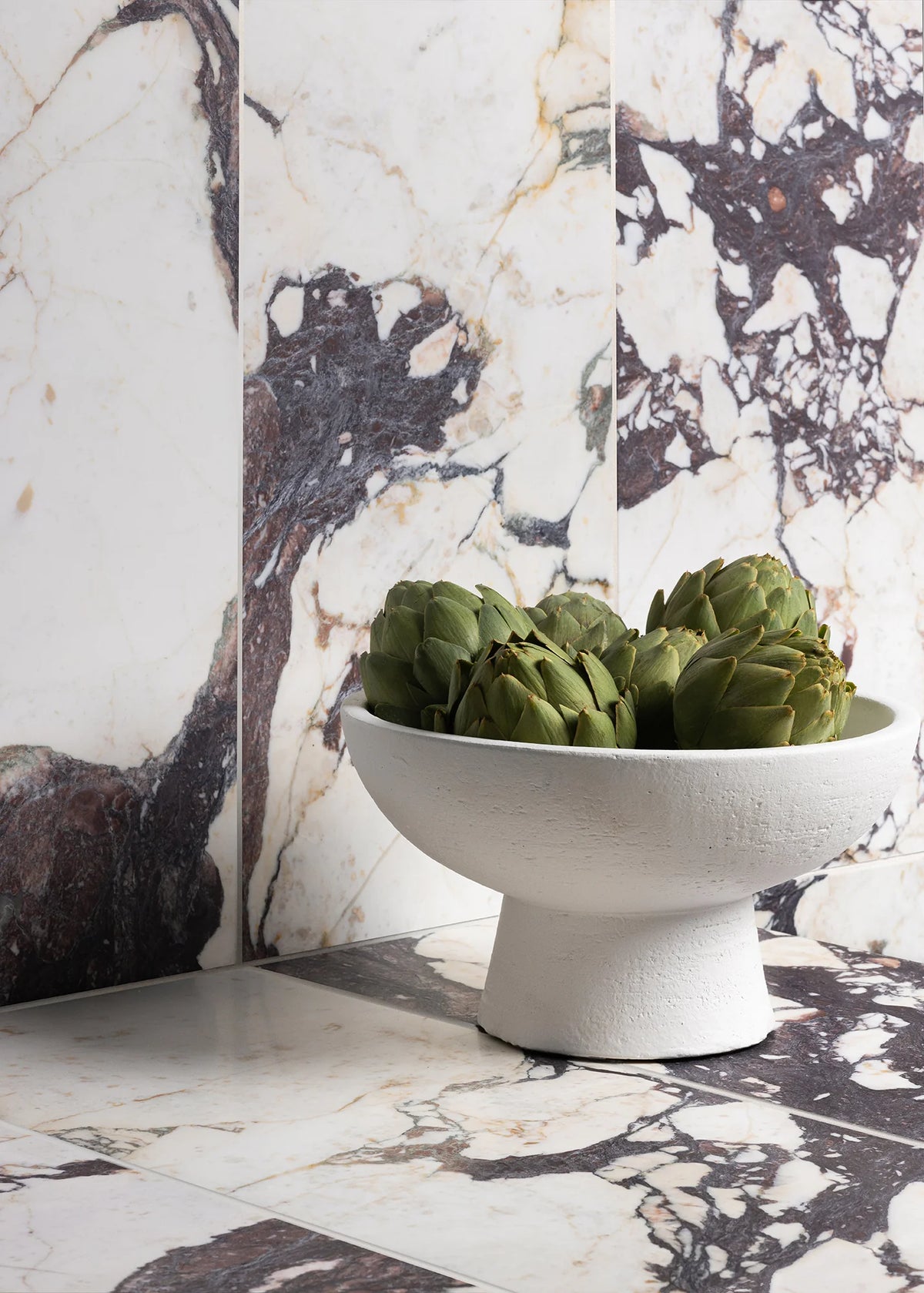 Artistic Tile Calacatta Viola Marble Field Tile Honed 12" X 24 ...