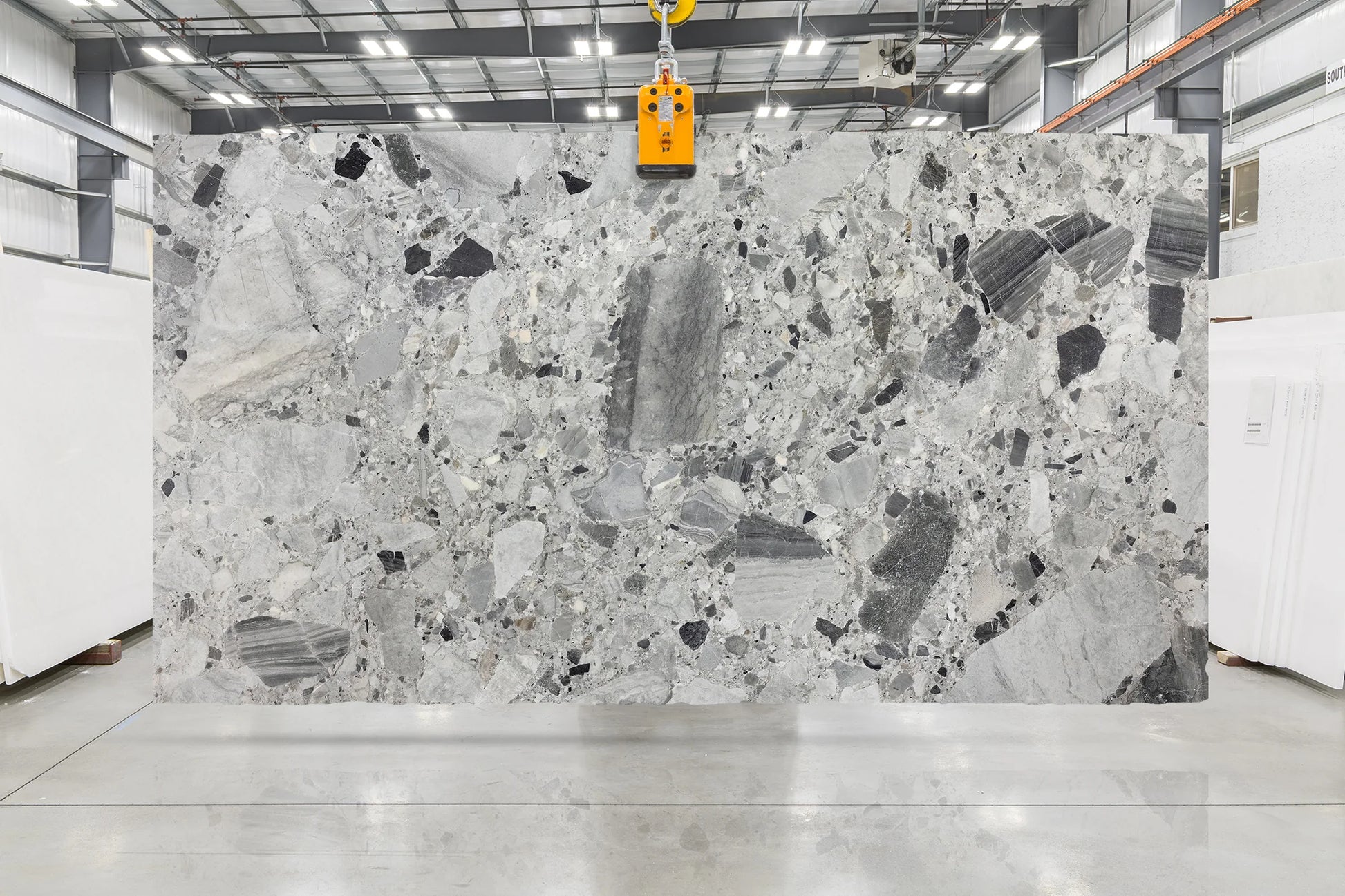 Artistic Tile Grigio Volcano Marble Slab 3/4