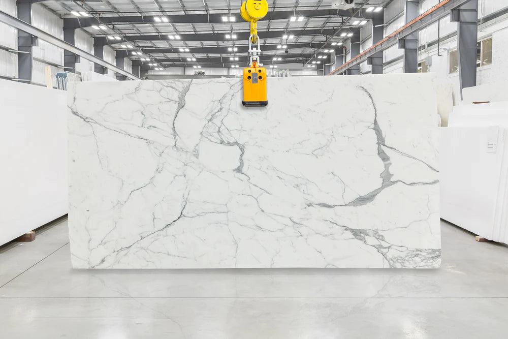 Artistic Tile Statuario A1 Select Marble Slab 3/4