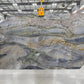 Artistic Tile Tempest Blue Quartzite Slab 3/4" Polished Stone