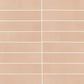 Desert Matte Porcelain Tile 3" x 12"