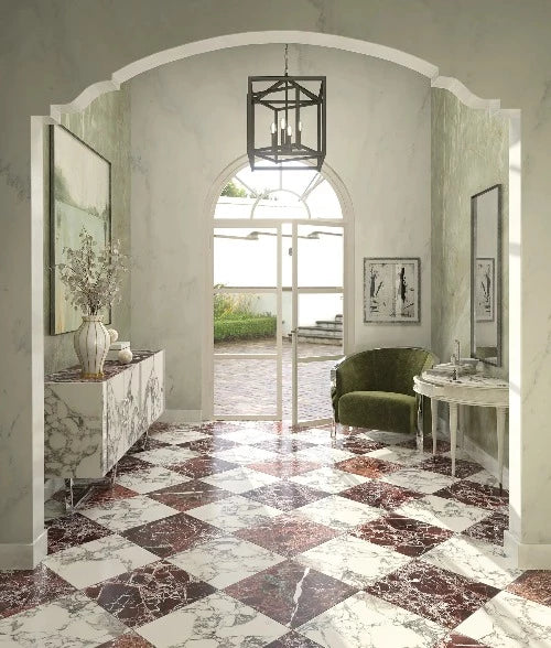 Artistic Tile Breccia Capraia Marble Field Tile Polished 18" X 18"